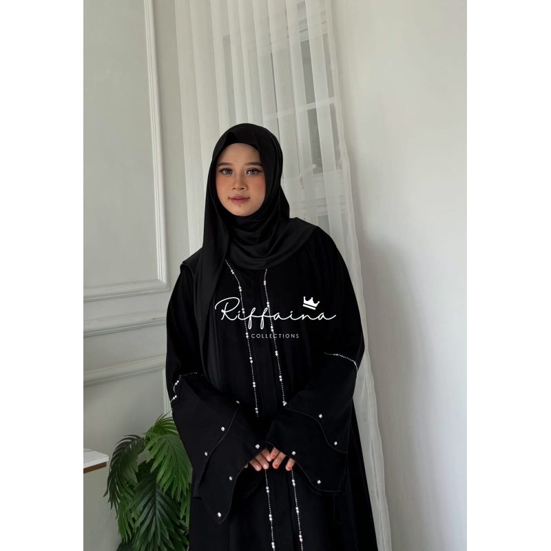 HAIFA ABAYA // ABAYA PAYET TERBARU // ABAYA DUBAI // GAMIS ABAYA REMAJA TERBARU