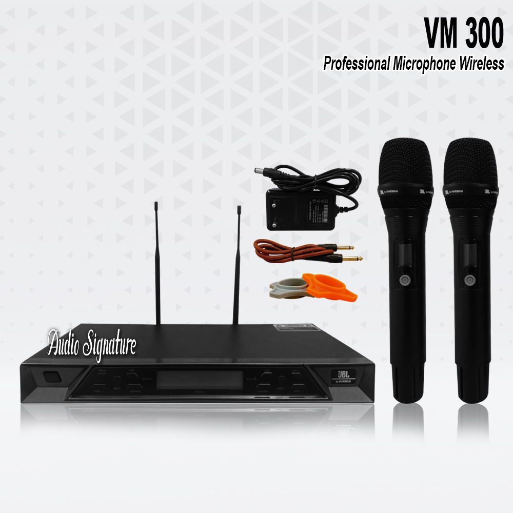 Microphone Mic Wireless JBL VM 300 | VM300 Handheld