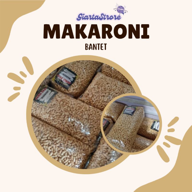 

Makarani Bantat Original/Makroni Kriuk Khas Klaten 500gr
