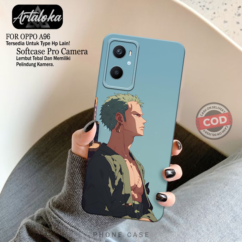 Case Hp OPPO A96 Fashion Case Anime Softcase OPPO A96 Casing OPPO A96 Kesing OPPO A96 Silikon OPPO A