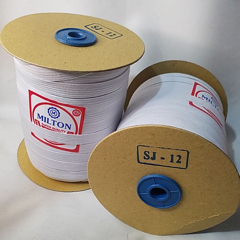 ELASTIK MILTON SJ-12 (per meter)~rsx /karet kolor / koloran