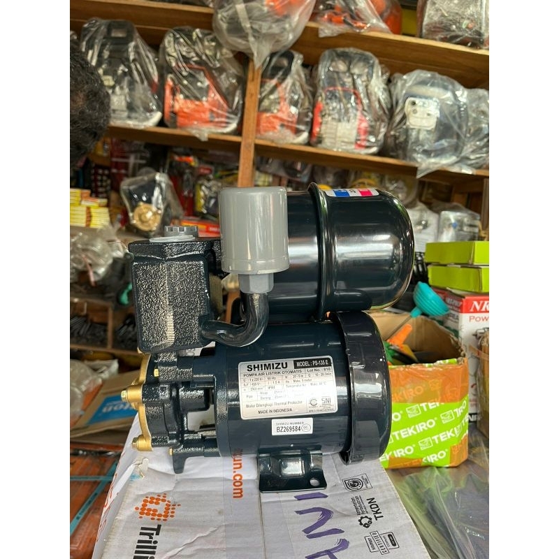 POMPA AIR SHIMIZU PS-135 E OTOMATIS/TABUNG