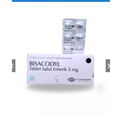 bisacodyl 5 mg tablet