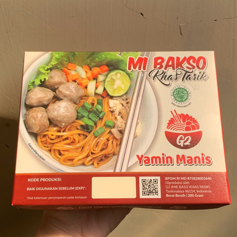 

Promo spesial mie baso khas tasik g2