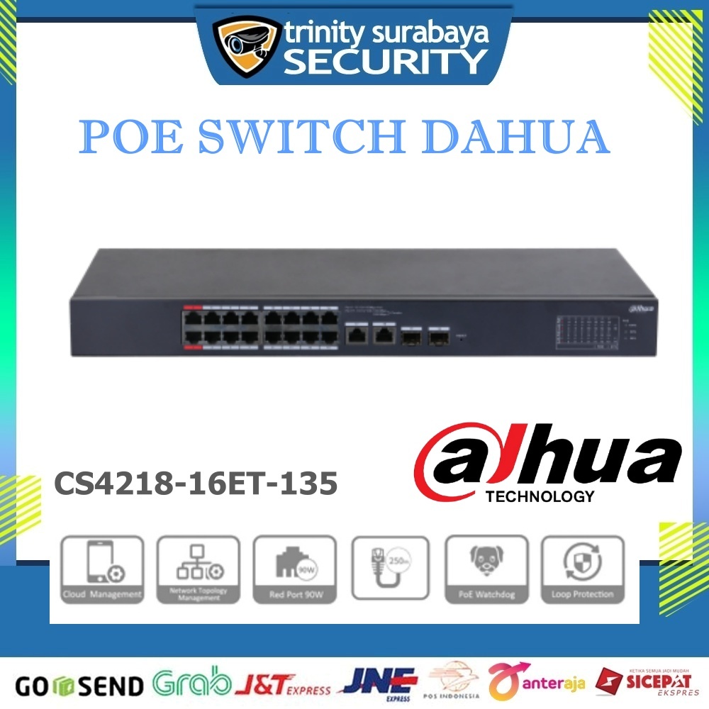 POE SWITCH DAHUA CS4218-16ET-135