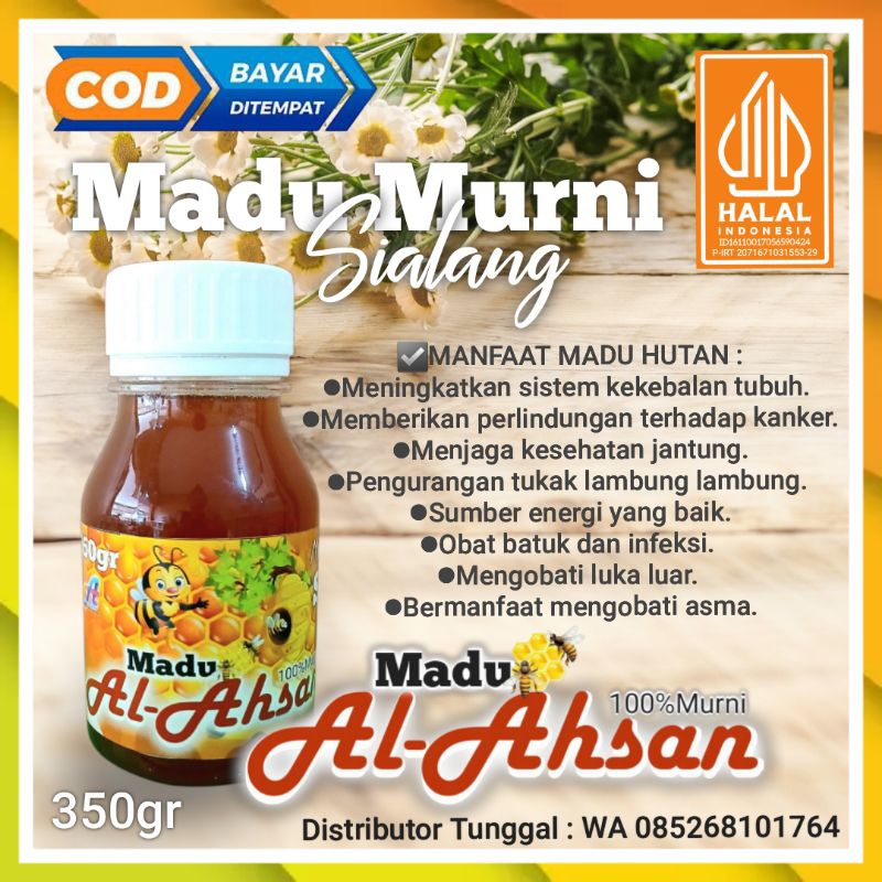 

MADU MURNI SIALANG AL-AHSAN 350GR