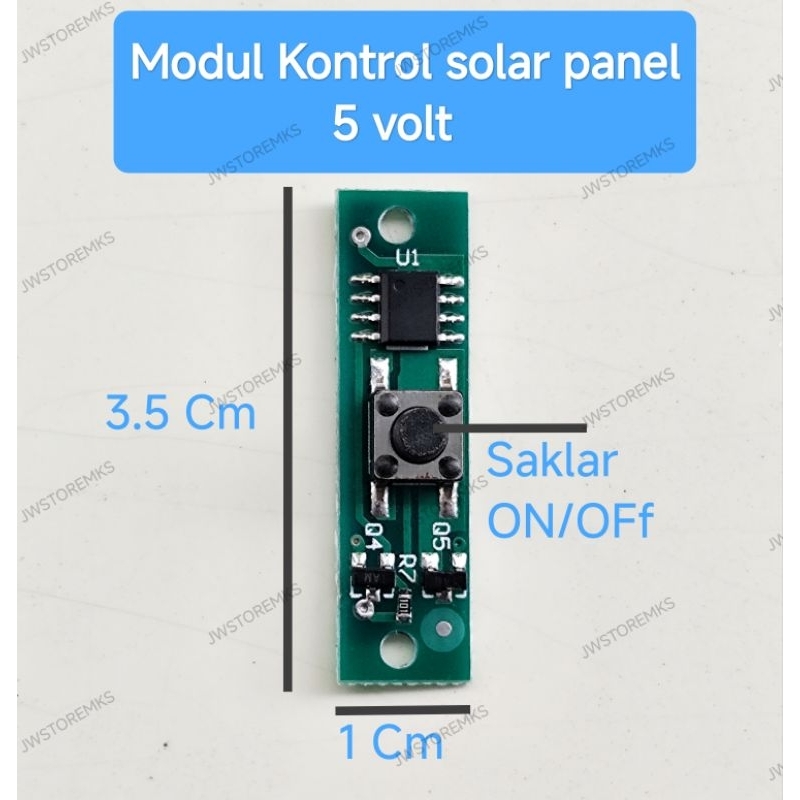 Modul kontrol solar Panel 5 Volt