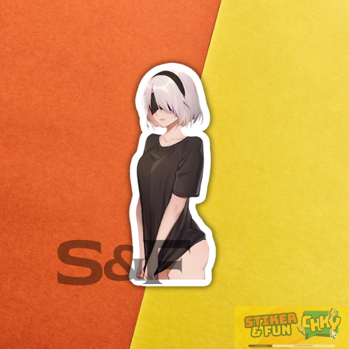 

Stiker Sticker Vinyl Laminasi 2B NIER AUTOMATA Vol 6