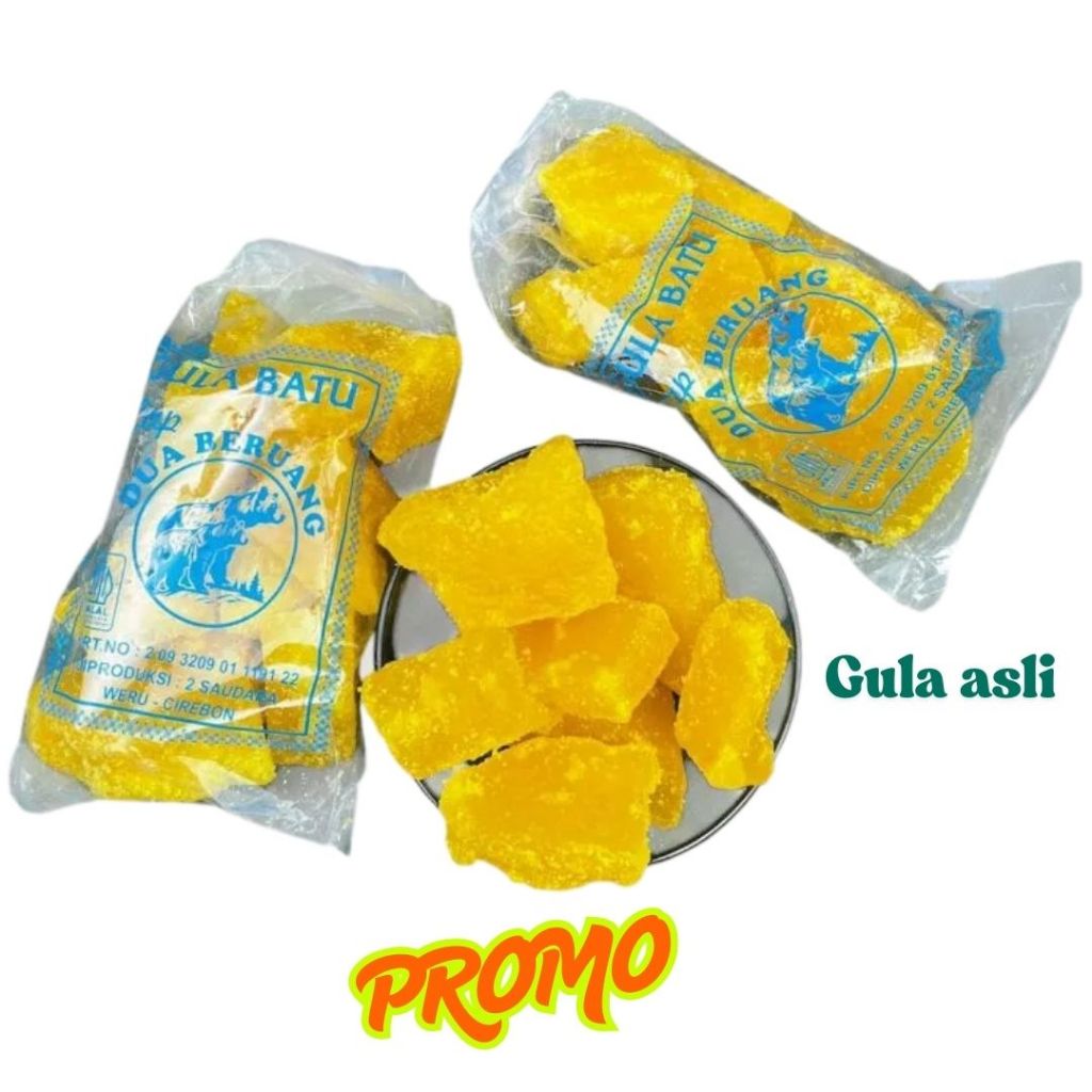 

Share: Gula Batu 1kg Sari Madu Potongan Kecil Asli Cirebon bisa cod