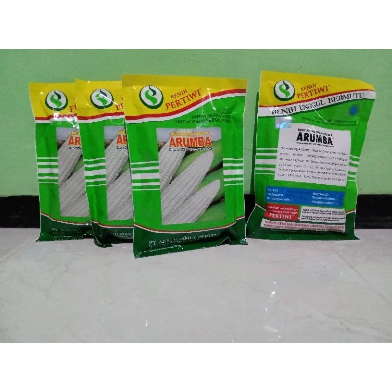 PROMO Jagung ketan manis ARUMBA 250 gram jagung putih pulut manis dari BENIH PERTIWI / Jagung Ketan
