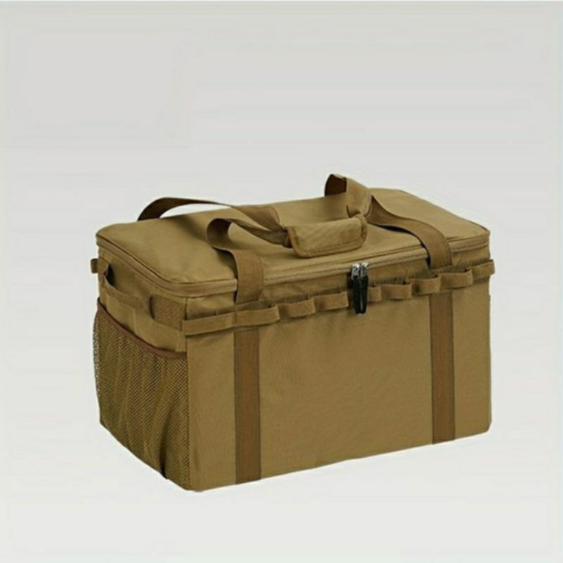 Outdoor Storage Duffel Bag Tas camping Tas Outdoor Tas Hiking Tas Alat Peralatan Kemping-Hijau Army,