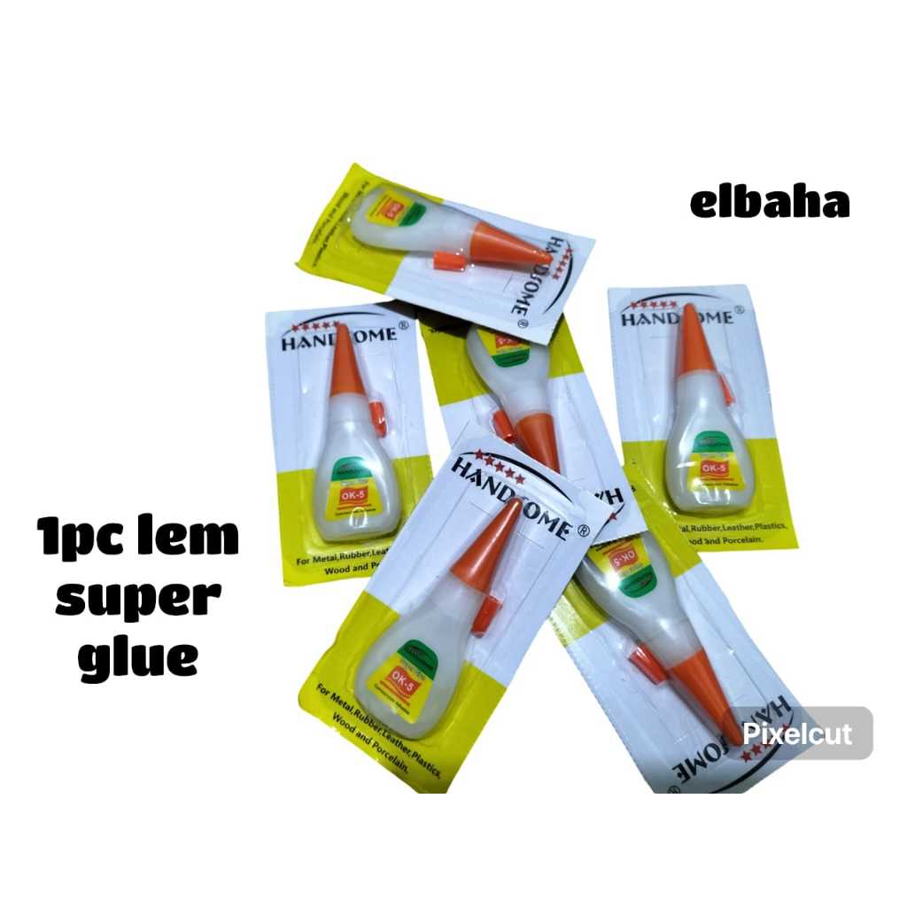 

1 PCS - Lem Korea Tube Cair Handsome Lem Instant Super Glue Serbaguna