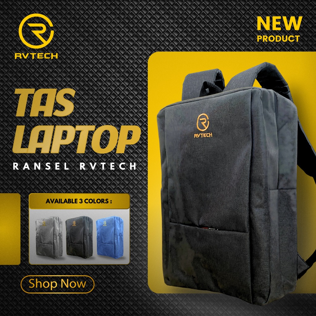 Tas Laptop Ransel 14 Inch RVTech