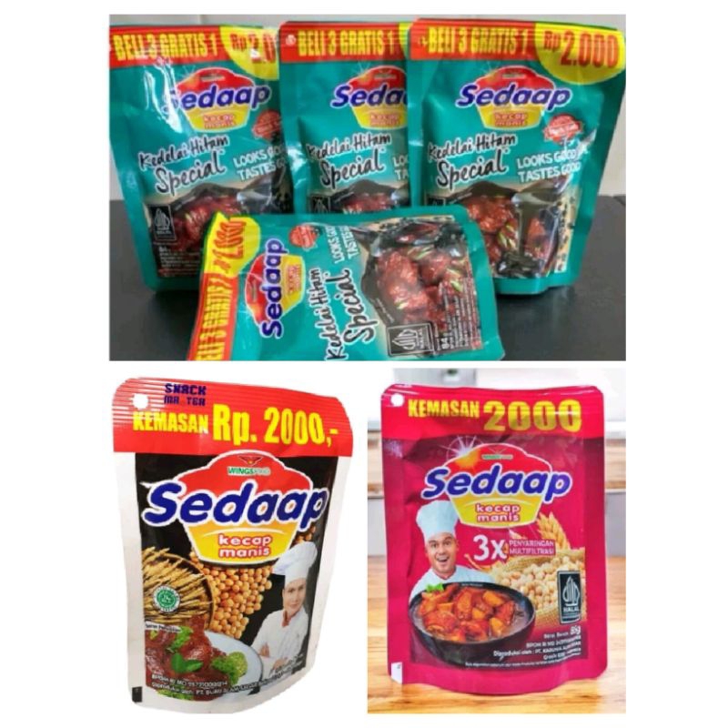 

Kecap manis sedap pouch