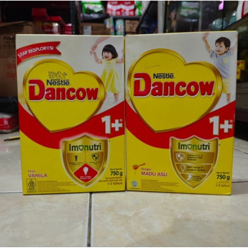

Dancow 1+ 3+ Vanila Madu 750gr