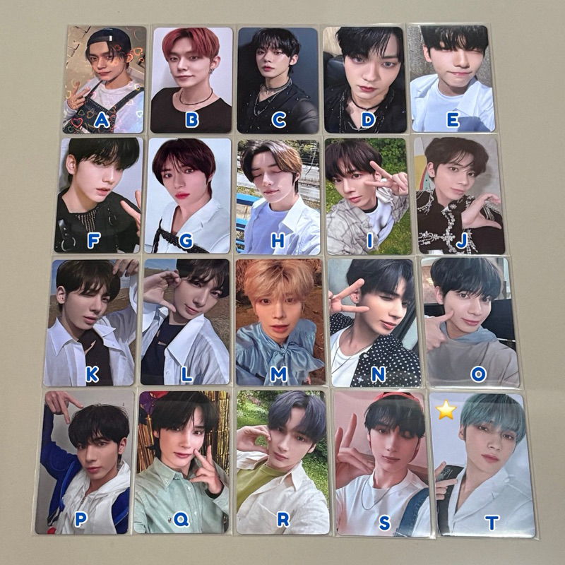 [CLEARANCE] OFFICIAL PHOTOCARD PC TXT SOOBIN YEONJUN BEOMGYU TAEHYUN HUENINGKAI YETIMALL BURGER KPOP
