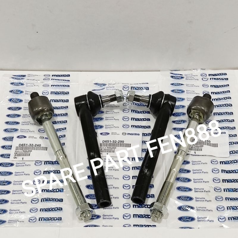 Tie Rod End+Rack End Ford Fiesta 4Pc