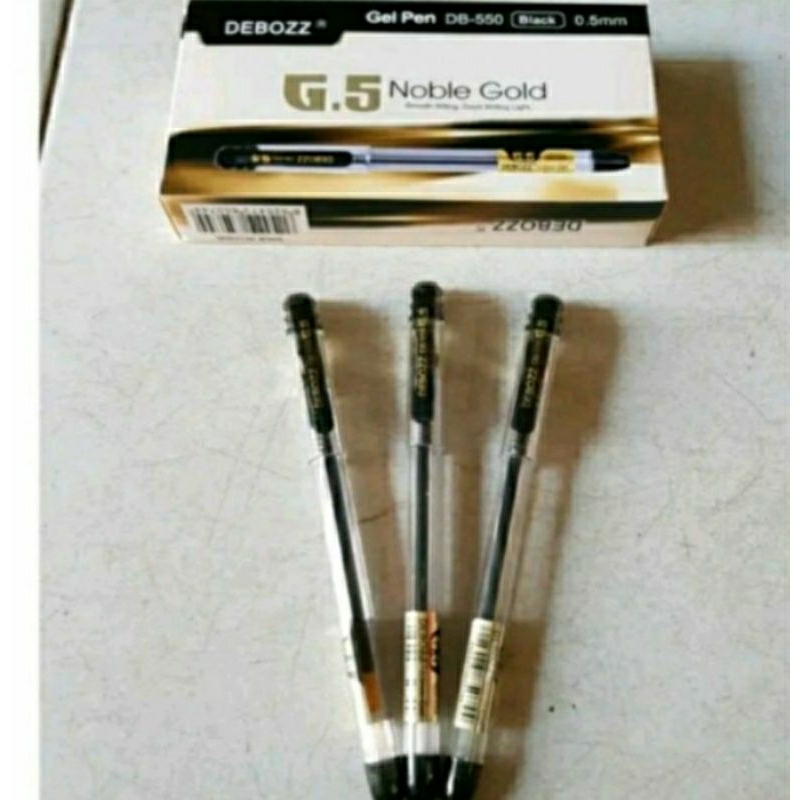 

Pena Debozz DB-550/Gell Pen Hitam 0.5mm