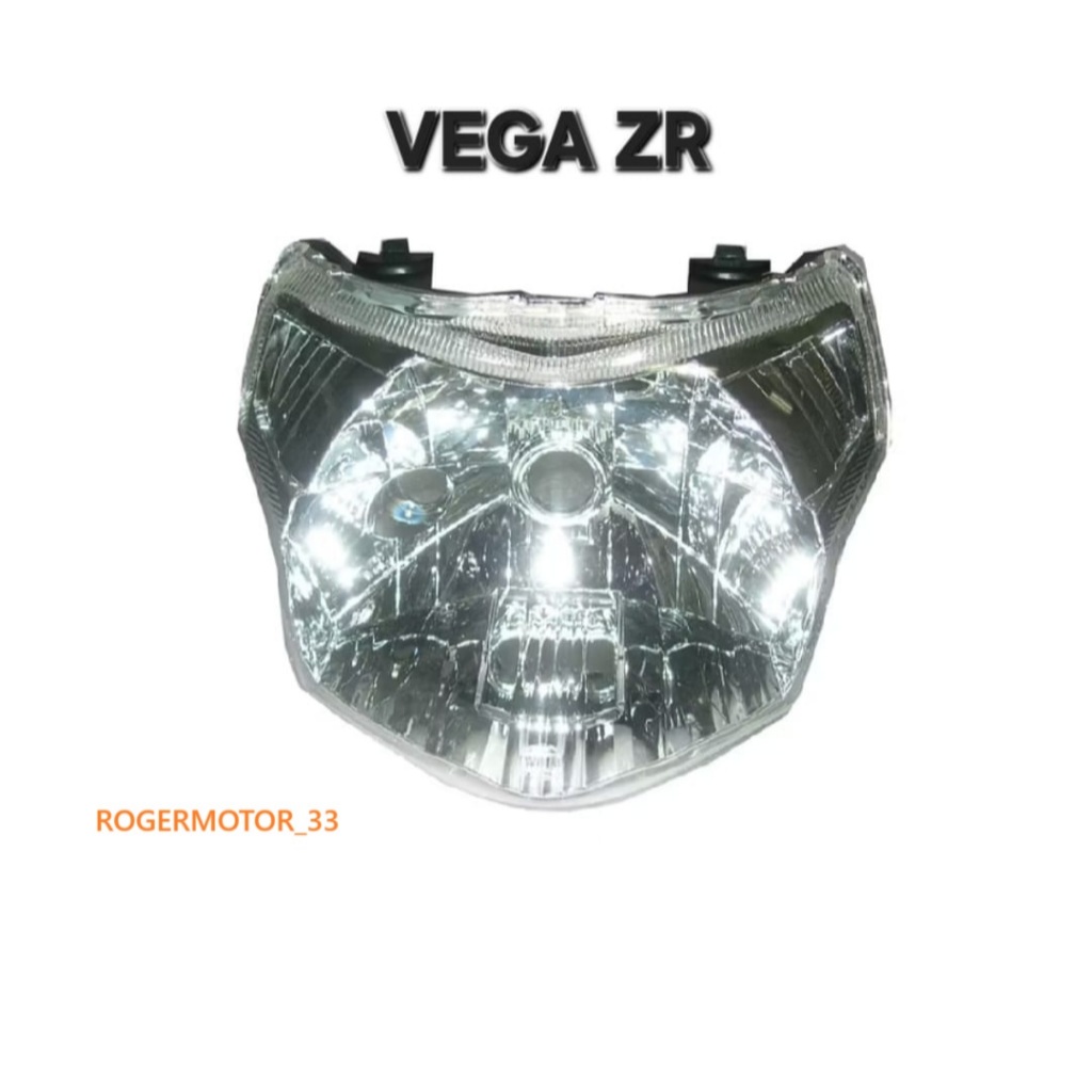 REFLEKTOR LAMPU DEPAN VEGA ZR MERK WIN ORI