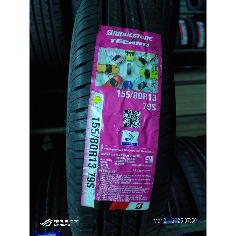 Ban Bridgestone Techno 155/80 R13
