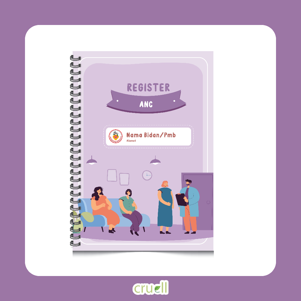 

Cruell - BUKU A4 & A5 REGISTER ANC IBU HAMIL KEBIDANAN || CATATAN HARIAN KEBIDANAN || Custom Design Cover