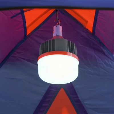 Krisbow APA Lampu Darurat Emergency Lamp Led Portable Gantung Camping Led 3 Mode 90 Watt