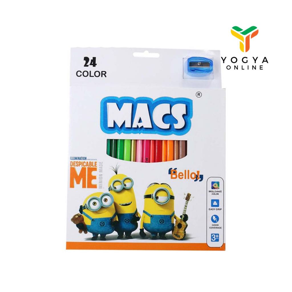 

Macs 24 Color Pencils Minions R0823