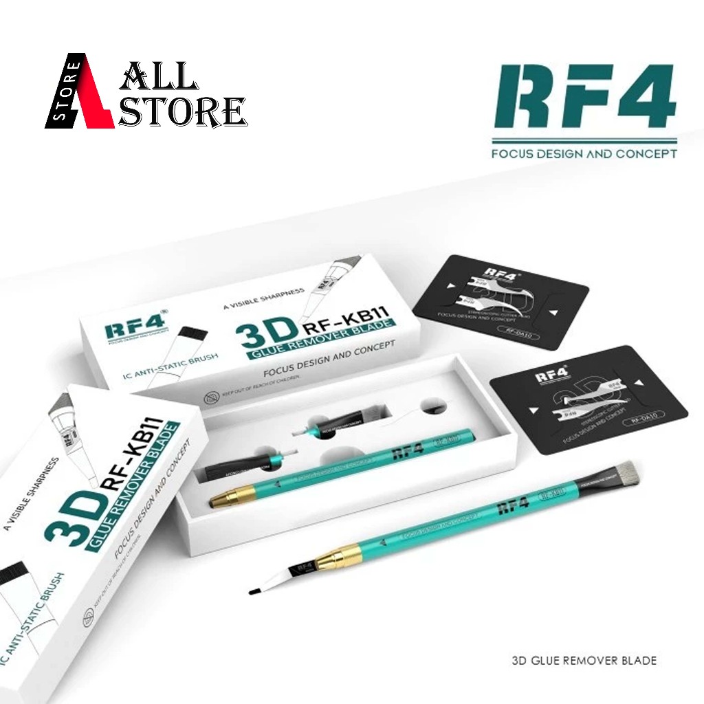 

PISAU IC RF4 RF-KB11 Double Head Brush 3D blade and glue removal brush