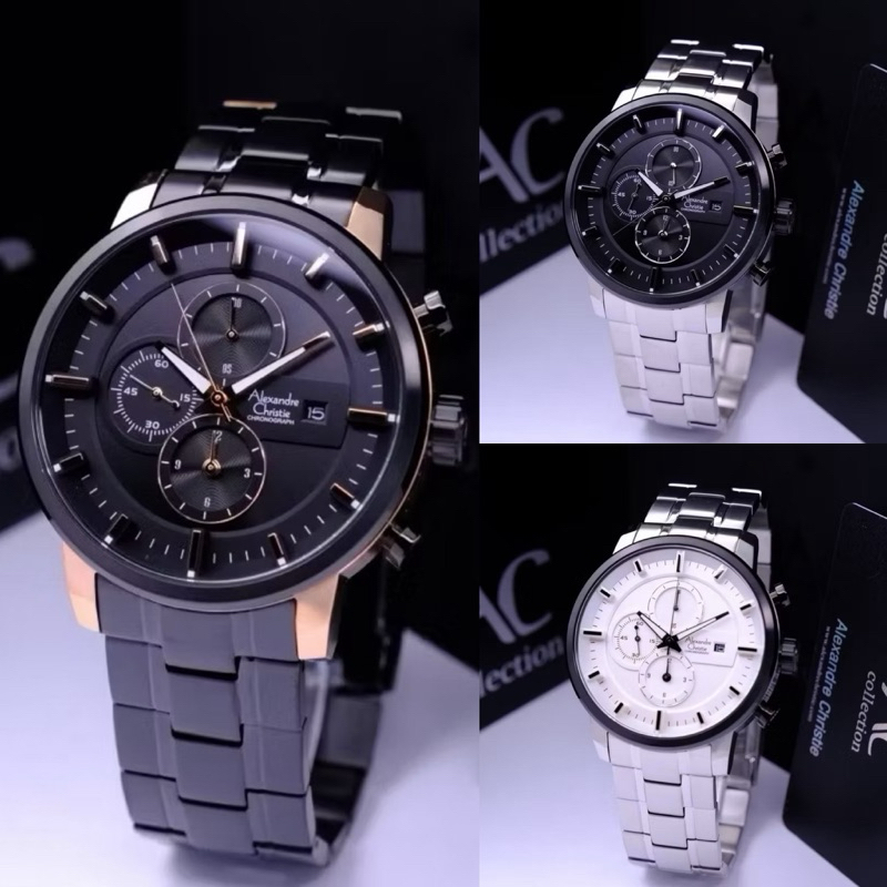 Jam Tangan Pria Alexandre Christie 6323 AC6323 AC 6323MC (ORIGINAL)