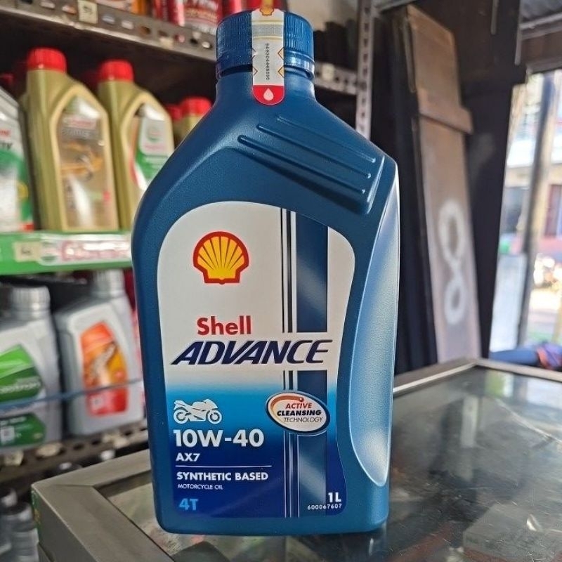 Oli Shell Advance 4T 10w40 Liter