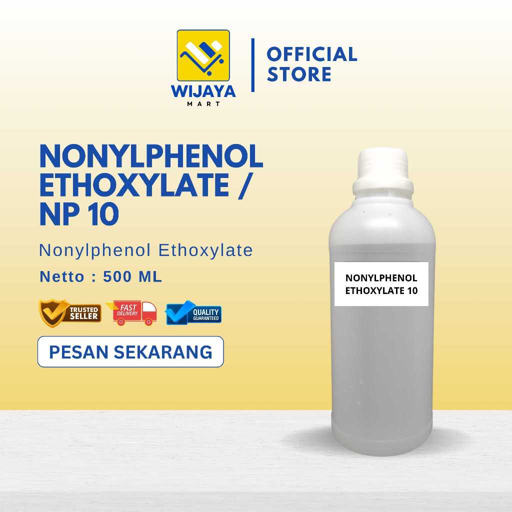 NP10 | NP 10 | NonylPhenol Ethoxylate10 | Emulsifier 500ML