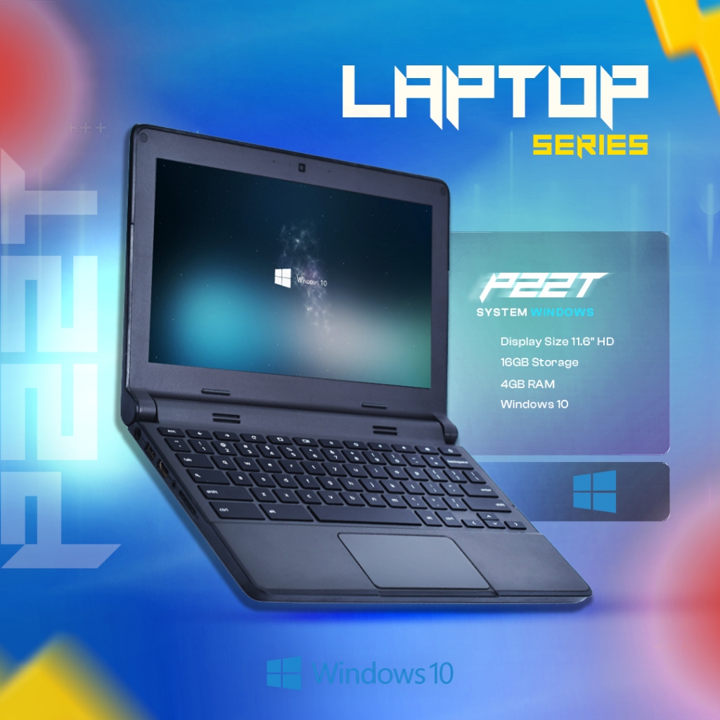 LAPTOP WINDOWS DELL P22T RAM 4GB SSD 16G Slim Layar 11.6” Windows 10