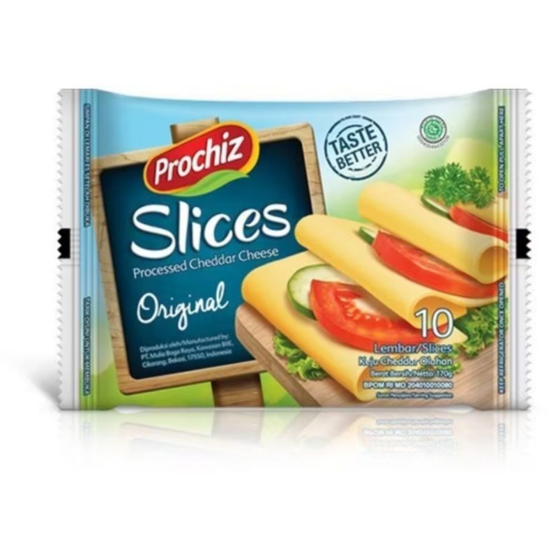 

keju slice prochiz isi 10 lembar