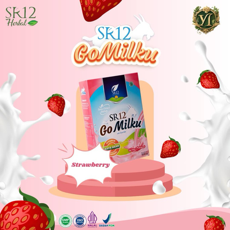 

GOMILKU SR12 SUSU ETAWA (KAMBING) RASA STROBERI