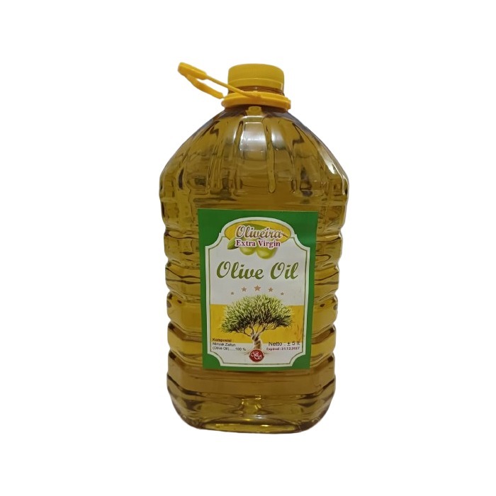 

Minyak zaitun extra virgin 5 liter Oliveira Original Murni