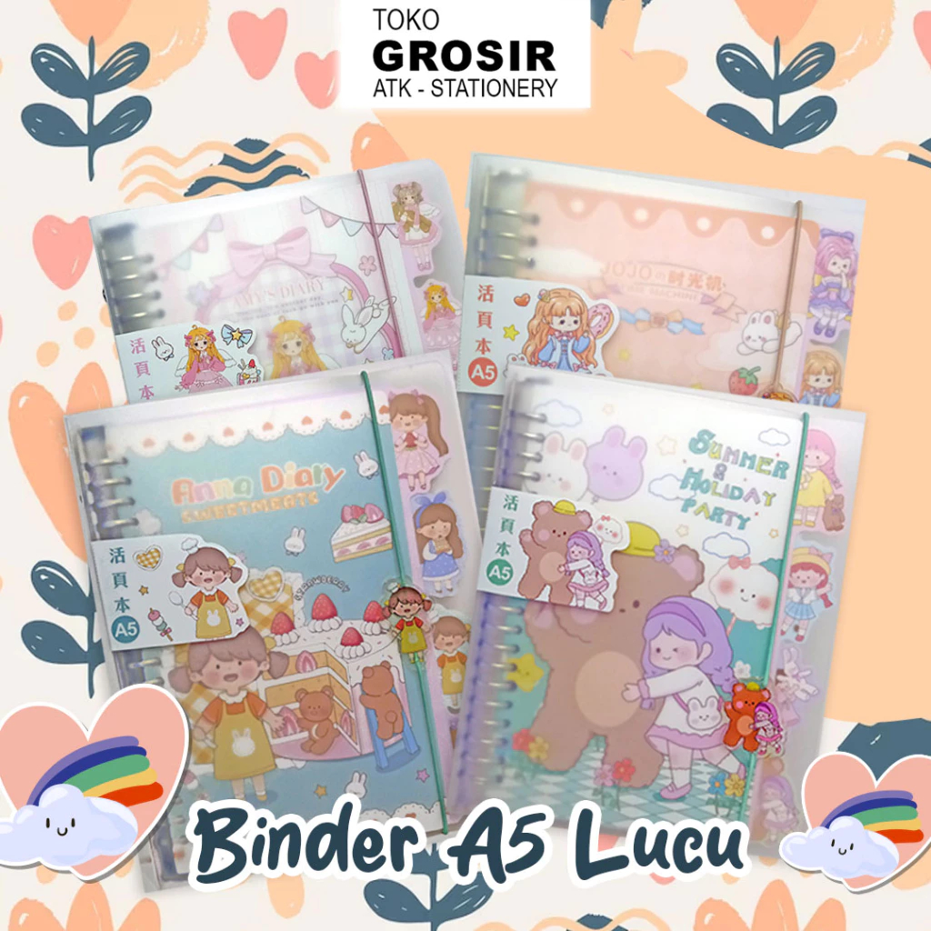 

(LIVE) BINDER A5 P25217-24 / BINDER KIYOWO / BINDER CUTE