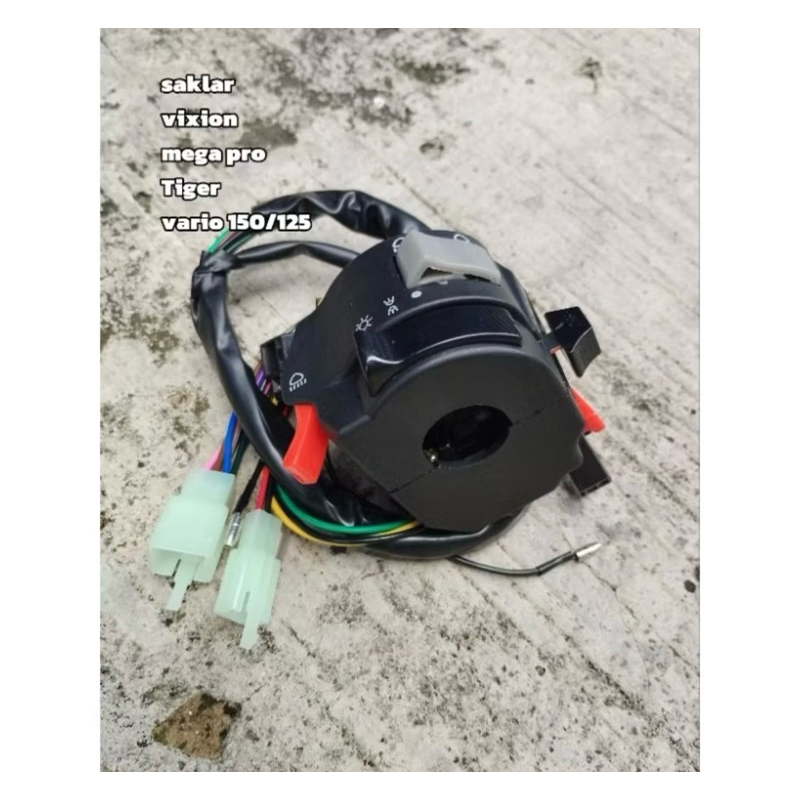 saklar kiri vixion vietnam saklar piw-piw lampu tembak plus hazard saklar mega pro tiger dan saklar 