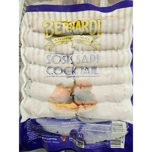 

Bernardi Sosis Sapi Cocktail 500 gr