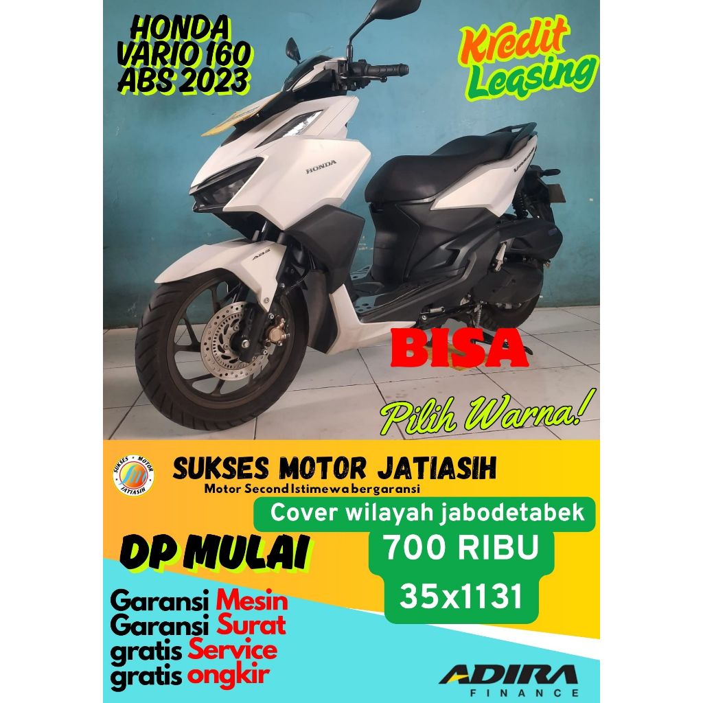 proses registrasi DP motor honda stylo 160 abs 2023