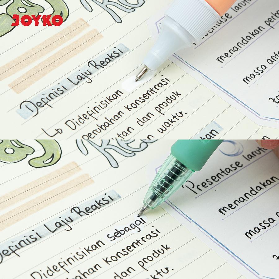 

(1pc) JOYKO Correction Fluid Cairan Koreksi Penghapus Cair CF-S245 Indonesian Ghost / tipe -x