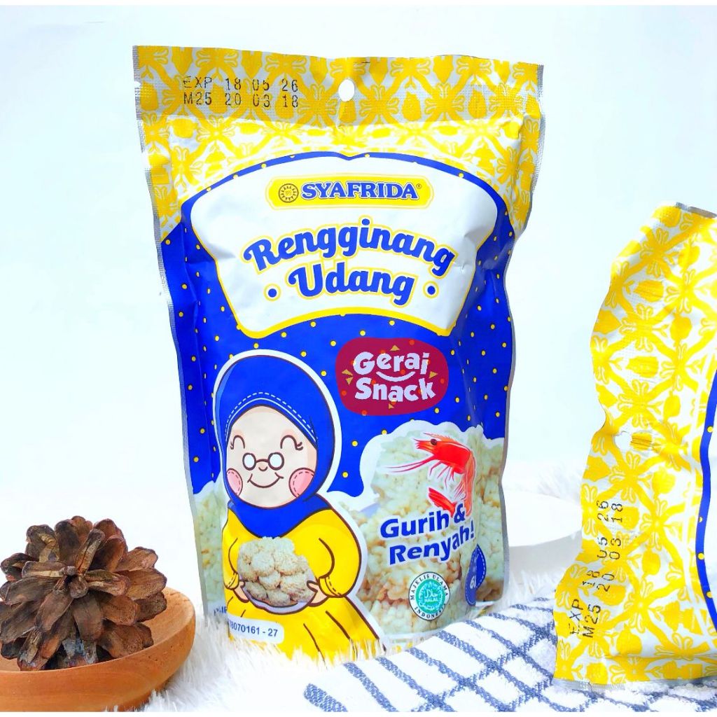 

Rengginang Udang Syafrida Snack Oleh2 Khas Surabaya