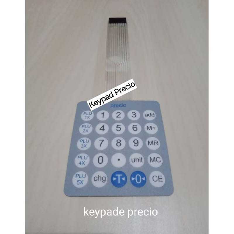 Keypad Timbangan Precio Ori Sparepart Timbangan Meja Digital Precio Original Kapasitas 30kg