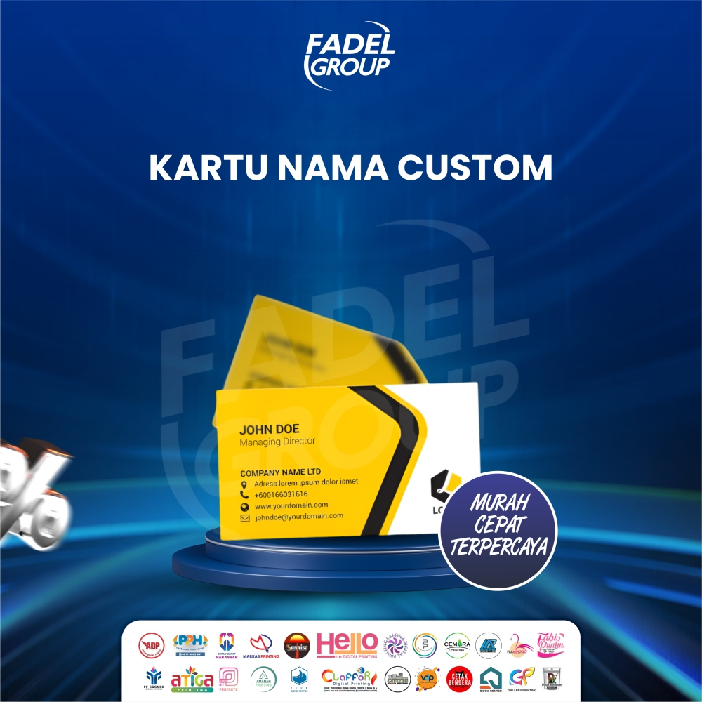 

Cetak Kartu Nama / Business Card / Kartu Nama Custom Premium