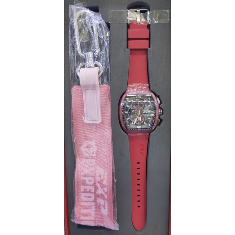 Jam Tangan Expedition Original Red Eco Ceramic