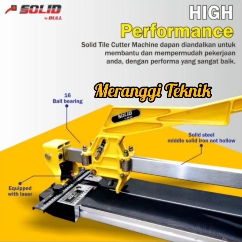 id5926 Alat potong keramik granit manual tile cutter 60 cm 600 mm Solid