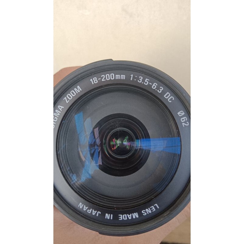 Lensa sigma 18-200mm for canon