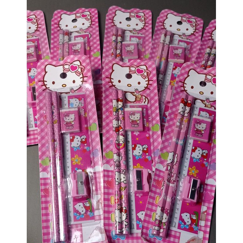 

Set Alat Tulis Anak Motif Hello Kitty/Kado Ultah Anak