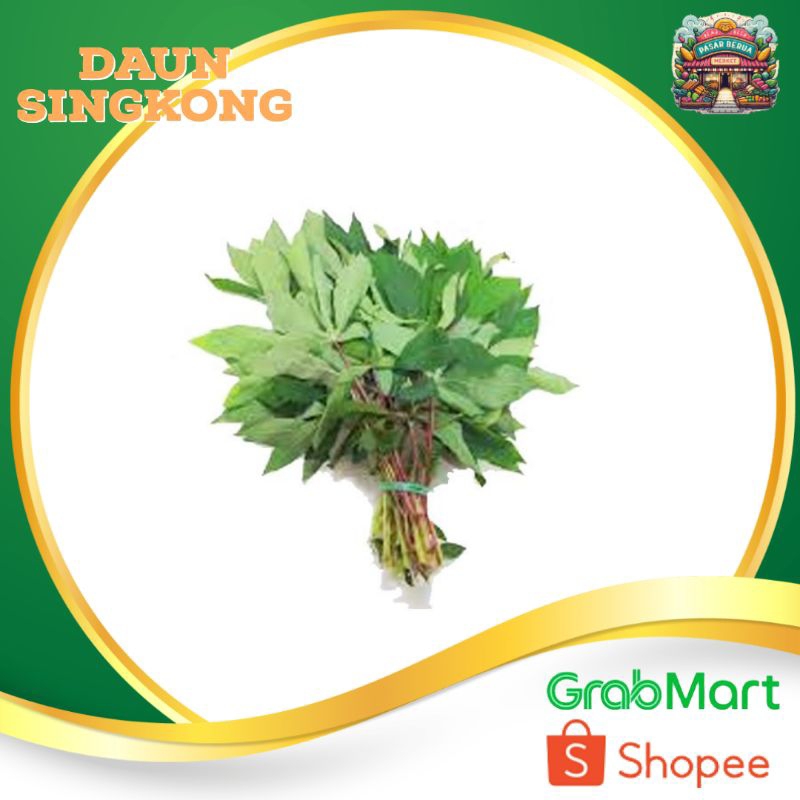 

Sayur Daun Singkong ubi ~ Murah Pasar Induk Daring