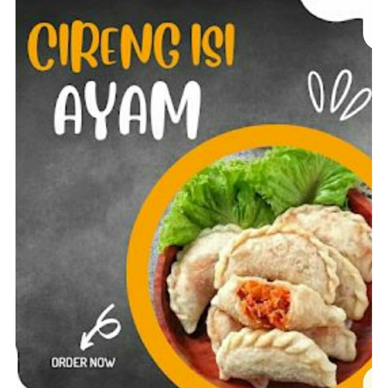 

cireng ayam suwir -cemilan gurih isi melimpah lezat(isi 10pcs per pack)