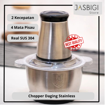 Blender Daging Bumbu Stainless / Chopper Serbaguna SUS 304 / Food Chopper 2 L